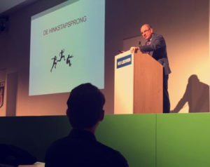 Lezing Koen Geens hink stap sprong
